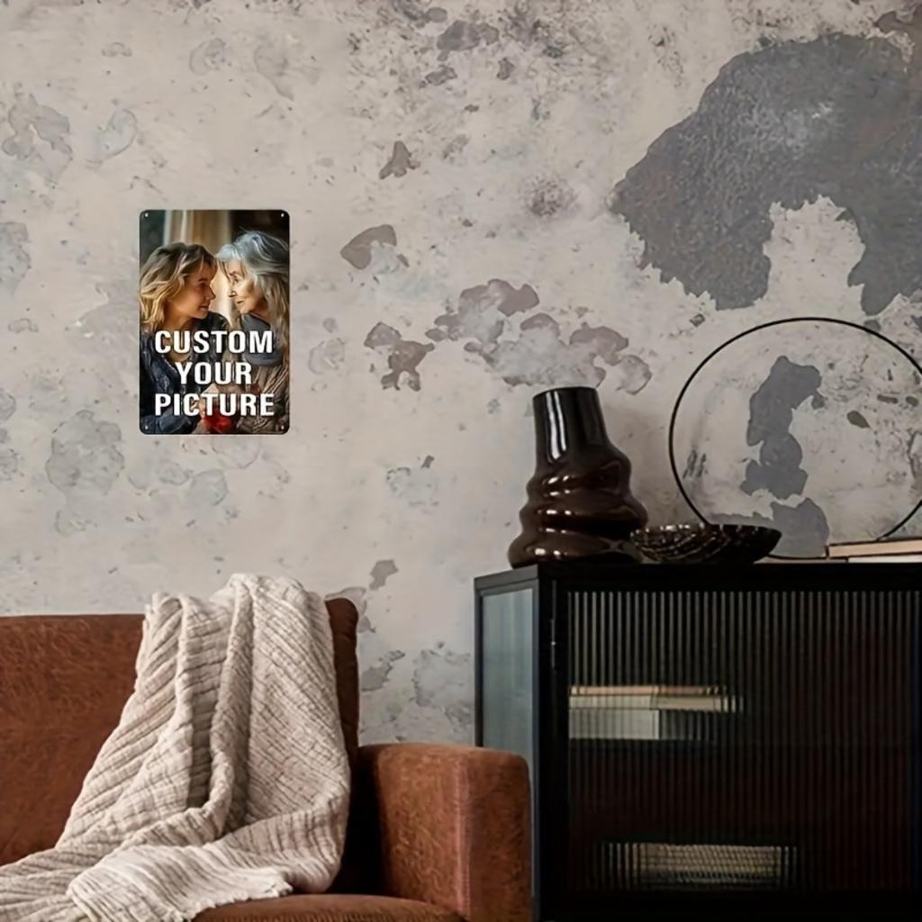 Custom Vintage Metal Sign Personalized Wall Decor For Home Bar Cafe