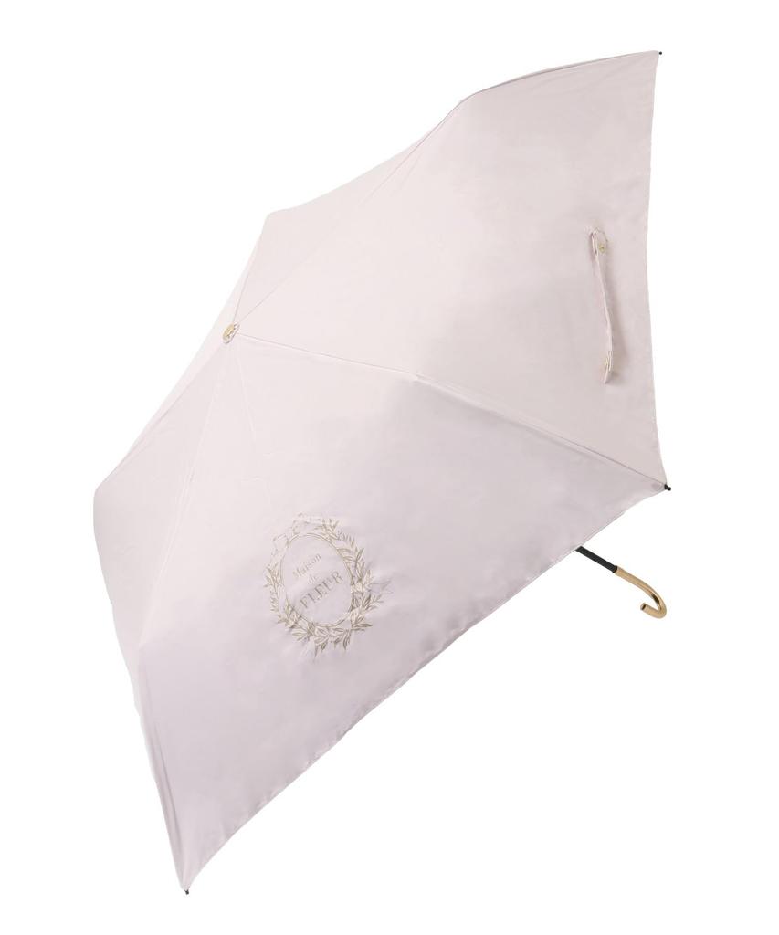 Maison de Fleur Folding Umbrella with Light Blocking and UV 08000607800 Women's Protection, Pink,