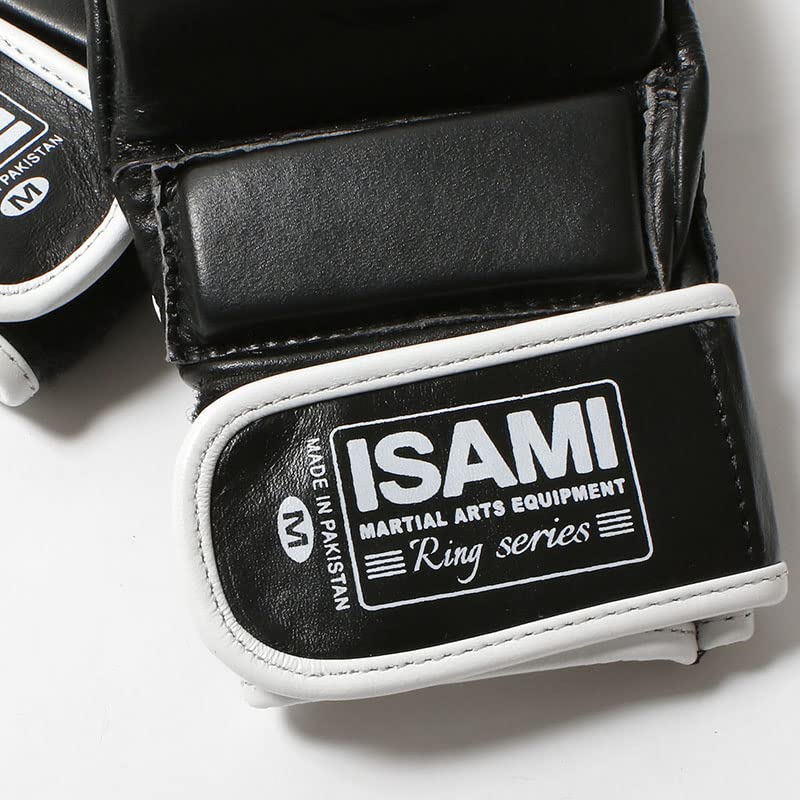 Rukavice ISAMI s otevřenými prsty RS z pravé kůže RS-003 (L)