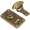 2pcs Heavy Duty Antique Hardware Fastener Antique Lock Furniture Accessories  For Chests & Trunks