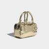 Silver High-End Handheld Small Square Bag for Women 2024 New Fashion Versatile Boston Pillow Bag Single Shoulder Crossbody Bag