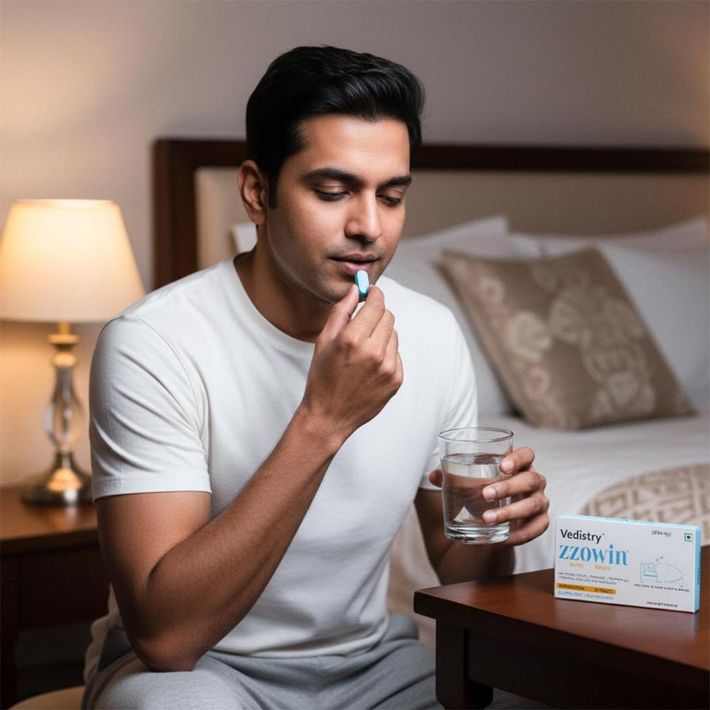 Zzowin Sleep Support Tablets 5mg Melatonin | Deep Restful Sleep Aid | 30 Tablets x Pack of 2 | Fast Sleep & Relaxation Formula
