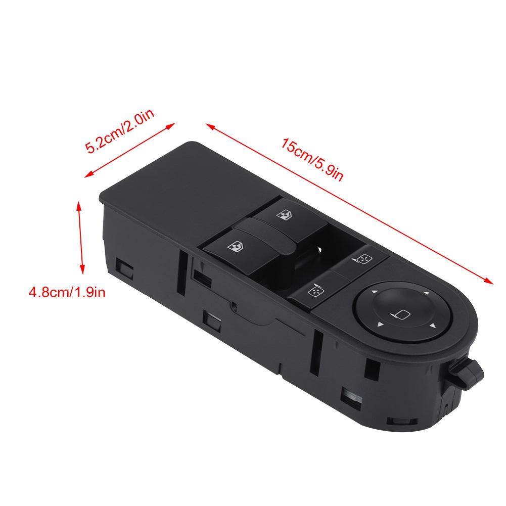 Electric Power Master Window Control Switch Button for Vauxhall Astra 05 10 13228706