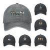 Supernatural Cartoon Men Women Baseball Caps Funny TV Cute Distressed Washed Caps Hat Vintage Outdoor Running Golf Snapback Hat