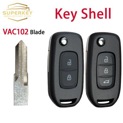 Składana Obudowa Kluczyka Samochodowego Pokrowiec Dla Renault Megane3 Logan2 Kadjar Captur Symbol Dacia Duster CWTWB1G767