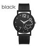 1PC Women's Fashion Simple Heart-shaped Watch Strap Pin Buckle Women's Clock Quartz Watch