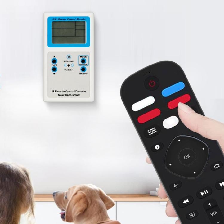 User Friendly Universal Remotes Control Decoders with Real Time Monitoring Capabilities Received Data LED Display