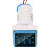 LED Digital Display AC Voltage Current Meter Indicator 22mm 0-100A Meter Indicator (red)