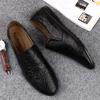 Slipper Schuhe für Herren 2024 Herbst Sommer Herrenschuhe Lässig Vintage Lederdesign Slipper Flats Marke Fahrschuhe Businessschuhe