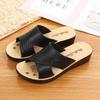 Fashion Open Toe Women's Slippers and Ladies Sandals Medium Heel Casual Shoes Slip-resistant Stylish On Offer Cheap Liquidation Slides