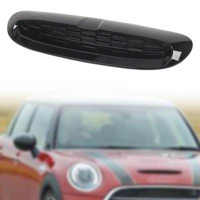 Front Hood Bonnet Vent Trim 51137376052 Automobile Accessory Lightweight Glossy Black Repair Parts