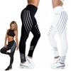 High Waist Women Leggings Reflective Strip Workout Trousers Yoga Pants Sport Fitness Sexy