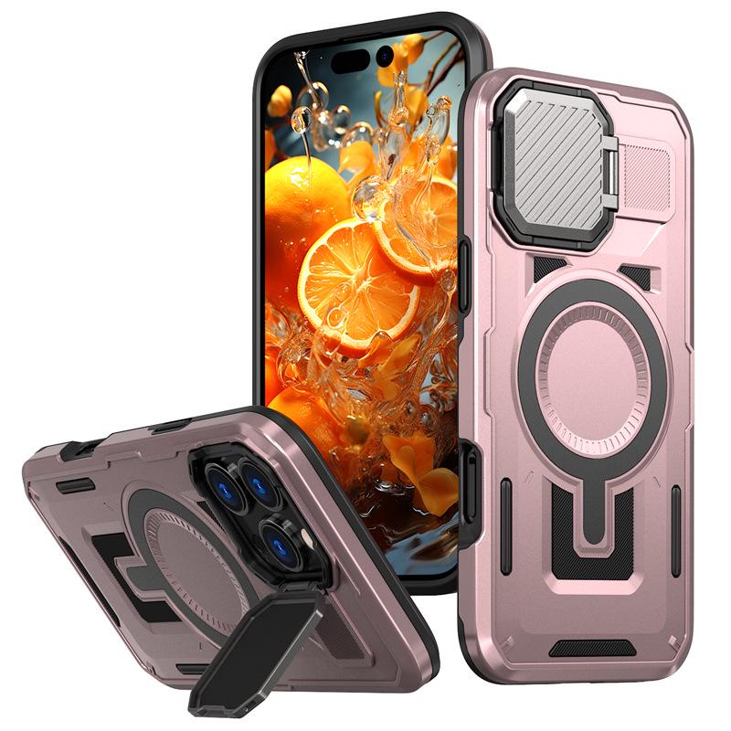

Magnetic Lens Holder Case for iPhone 17 Pro Max, Compatible with iPhone 11-16, Cross-border & Foreign Trade Enhanced Model iPhone 11