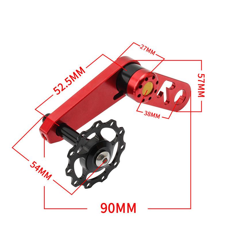 Eingang-Gang Faltrad Kettenspanner Fahrrad Eingang-Gang Kettenführung Umbau Crimp Kettenfänger Anti-Drop