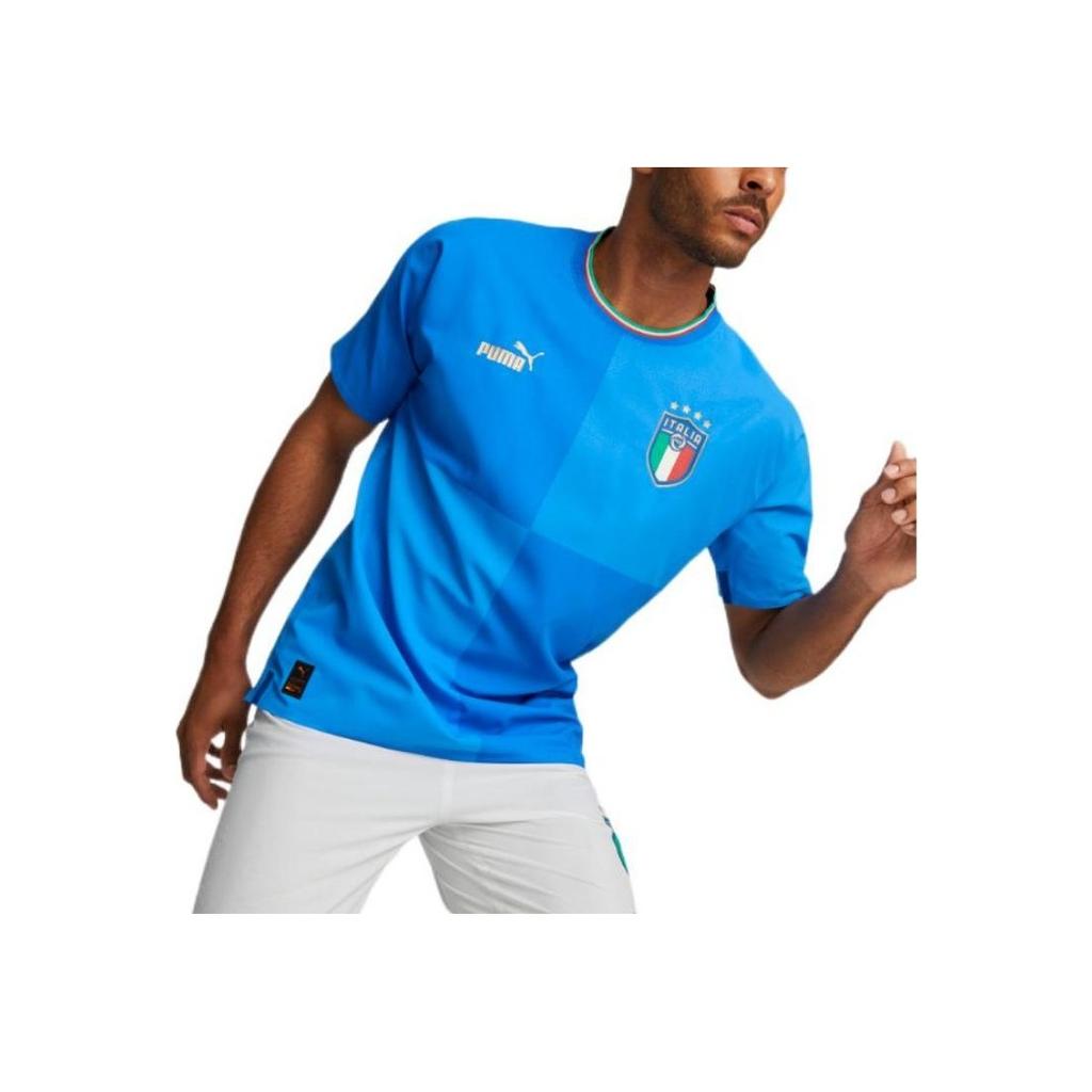 Puma Italy National Team Home Player Edition Jersey SS22 Men Jersey Blue 765671-01
