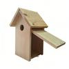 Traditional Timber Bird Shelter With 3cm Entrance Hole Ideal For Outdoor Garden Viewing