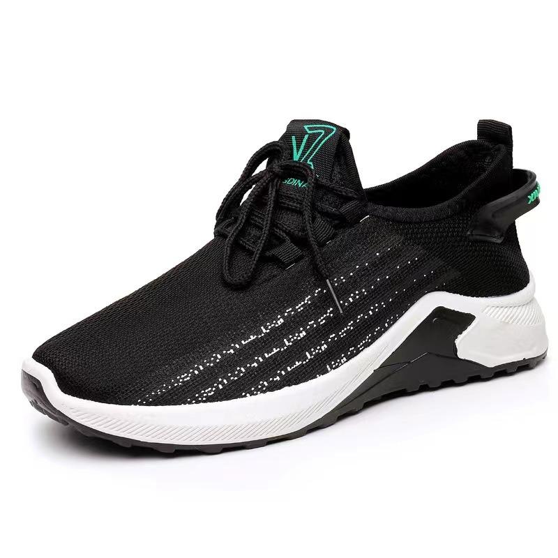 Men's New Arrival Breathable Mesh Casual Running Sneakers – Soft-Sole Lightweight Comfortable Athletic Shoes for Students & Daily Wear