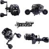 Abu Garcia Beast LP 300 High Gear Left Hand Baitcasting Reel Low Profile for Bass Saltwater Big Game Fishing
