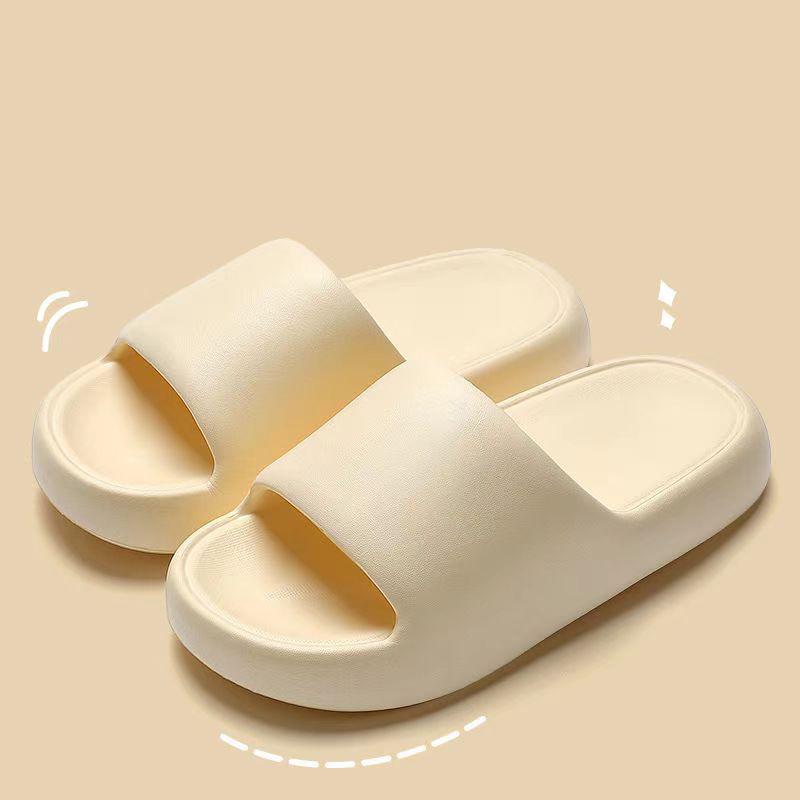 Eva Non-Slip Thick Bottom Slippers: Summer Indoor/Outdoor Options for Men & Women, Odor-Free Comfort