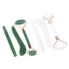 3pcs Jadestone Face Roller Gua Sha Set Anti Aging Improve Circulation Gua Sha Scraping Massage Tool 