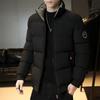 Stand-collar Down Cotton Coat for Men's Winter Cotton Jacket for Winter Jacket for Youth Large-size Cotton Coat