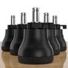 ZDDLOINP 10-Piece Set of Optional Fixed Chair Casters, Suitable for Office, Gaming, and Executive Chairs