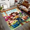 Custom Toy Story Mat Personalized Name, Polyester Washable Indoor Entryway Rug, Gift for Christmas, Easter, Thanksgiving Day