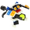 Construction Bricks 2 in 1 Police Boat Robot