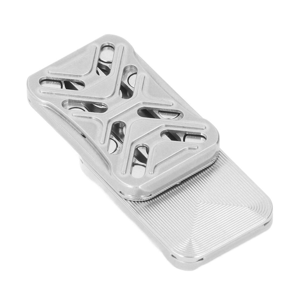 Haptic Slider Stainless Steel Hollow Push Slider Magnet Feedback Pocket Stress Relief Push Card Toy