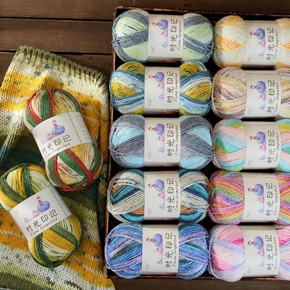 Soft Knitting Yarn 100g Per Roll Crochet Yarn New Craft Yarn Knitting Sweaters Bags Blankets
