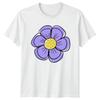 Purple Flower Floral Nature Mens T Shirt Womens Tee Graphic Unisex Top