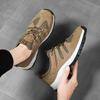 New Men's Outdoor Mesh Shoes Breathable Non Slip Lightweight Suitable for Hiking Camping Mountaineering Comfortable Footwear