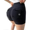 Lure Pocket Shorts, Aesthetic Workout Shorts With Pockets, Women Butt Lifting Yoga Shorts, Pocket Shorts For Women