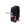 [Master-Piece] mspc-Progress Backpack B4 Size PC Compatible Carry-On (100d Nylon Twill X Oiled Cow Leather, Navy)