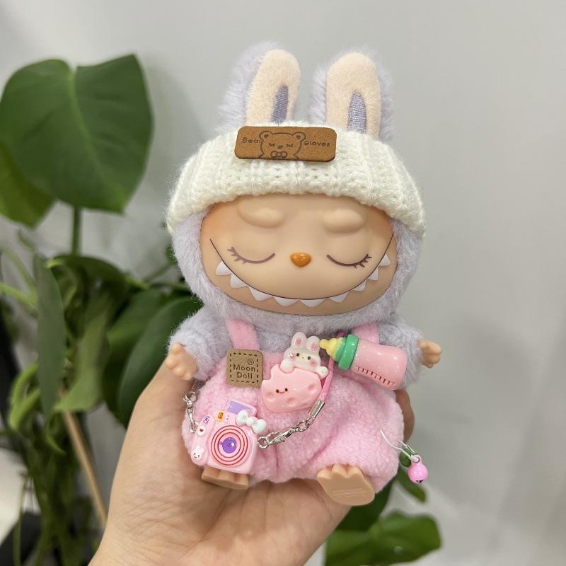 Labubu Doll Clothing Set for 1st-3rd Generation Dolls, Unique Outfits with Handcrafted Accessories, Collector-Grade Gift
