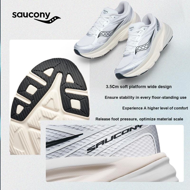 SAUCONY Guard Amr Lässige Alltagspendel Y2K Retro Rutschfest Abriebfest Atmungsaktiv Stützend Low-Top Laufschuhe Unisex Sneaker S28238-6