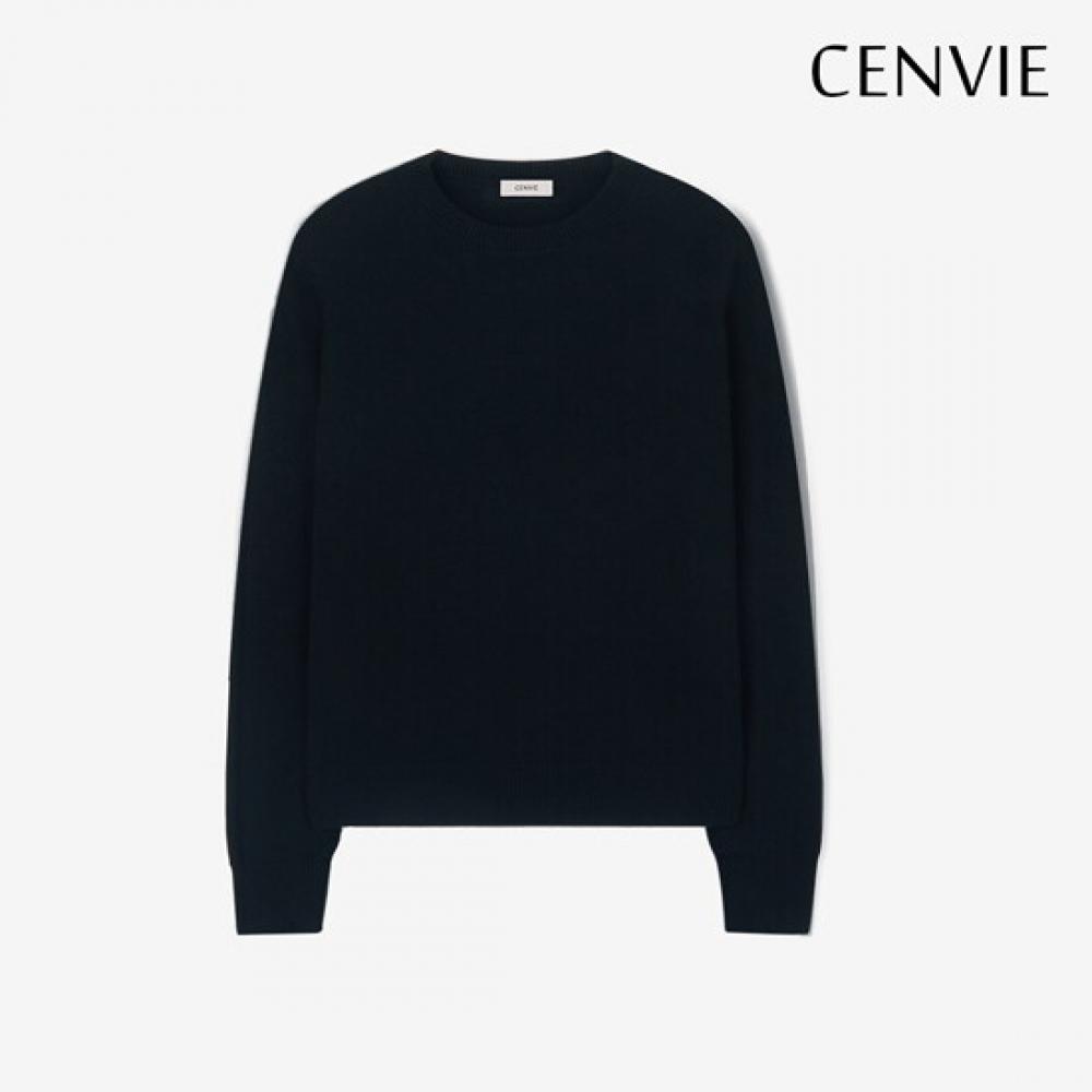 Senbi Men holgarMent Round Neck Knit Signature