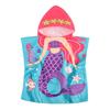 Poncho da Bagno per Bambini ad Asciugatura Rapida: Accappatoio Asciugamano Assorbente da Spiaggia e per Nuoto
