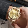 Men Business Watch Luxury Alloy Strap 3 Hand Minimalist Metal Male Dress Quartz Watch Fashion Jewelry Birthday Gift