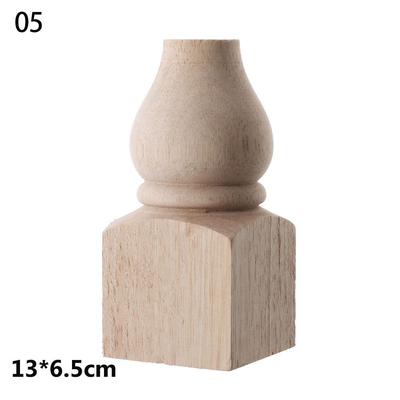 Multi Styles European Style Decoration Crafts Home Decor Vintage Wood Carved Furniture Foot Legs Cabinet Seat Feets