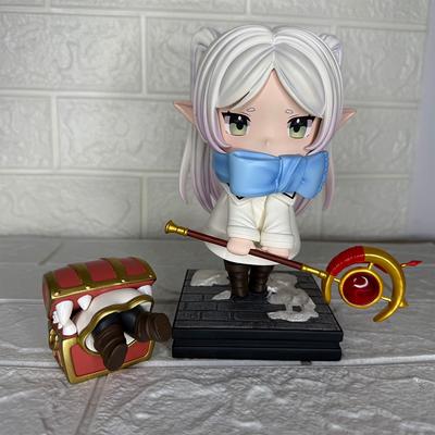 14cm Anime Frieren Action Figures Pvc Statue Desktop Ornamen Collection Model Decoration Room Desk Toys Children Poseable Articulated Scale Detailed