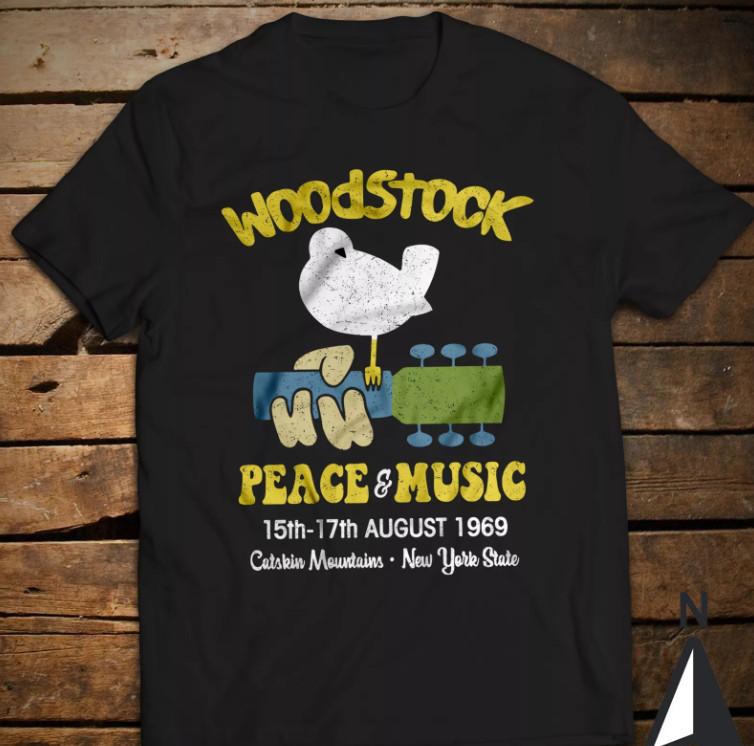 Peace Music Festival Classic T-Shirt New York State Woodstock August 1969