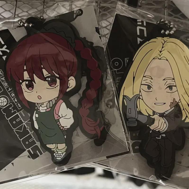 

Sakamoto Days Сакадей Сисибару Резиновый Брелок Гача Оптом