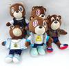 Adorable Kanye Teddy Bear Plush Toy Soft Crystal Velvet Stuffed Doll Collectible