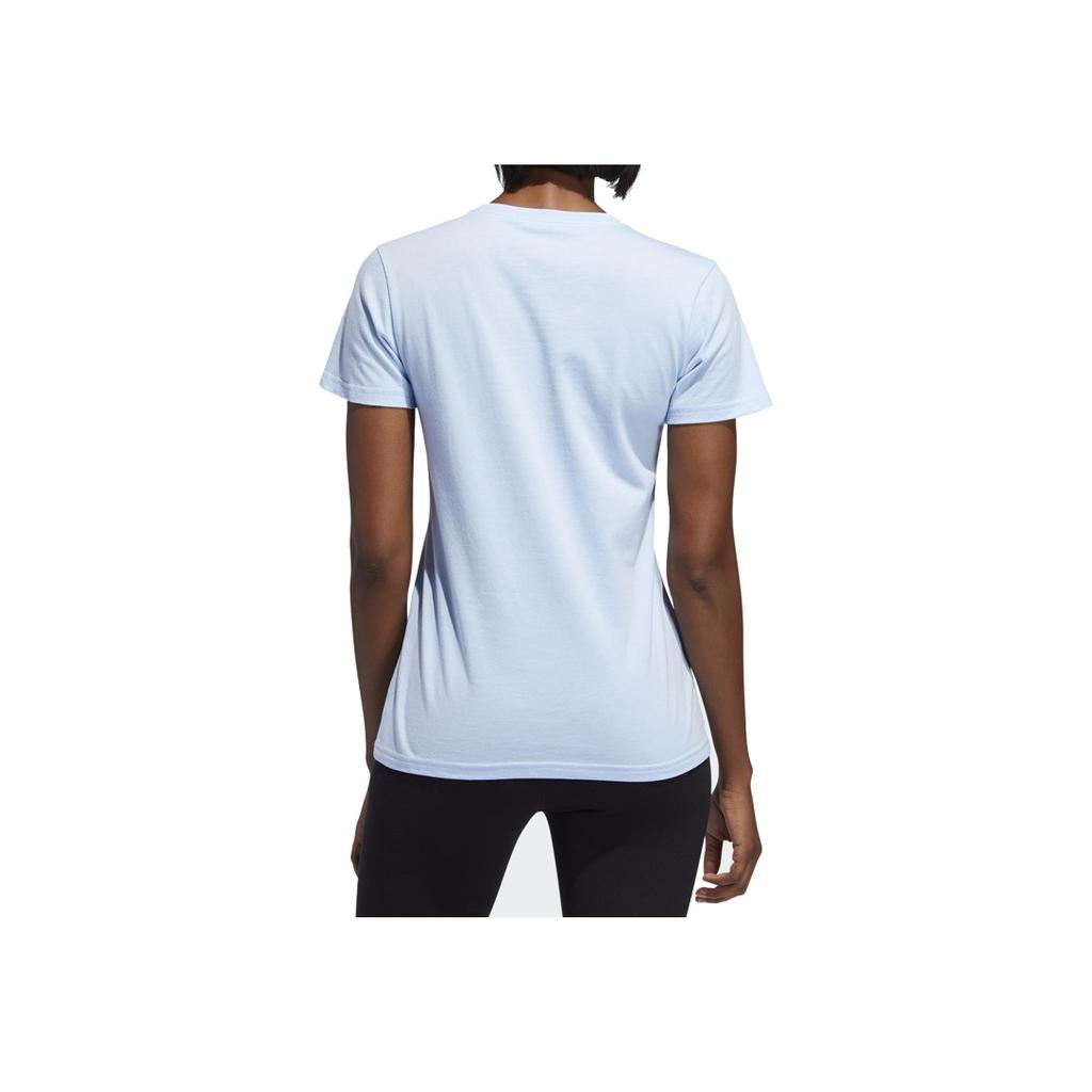 Adidas See U SS Training Tee Women Tops Light-Blue ED8170
