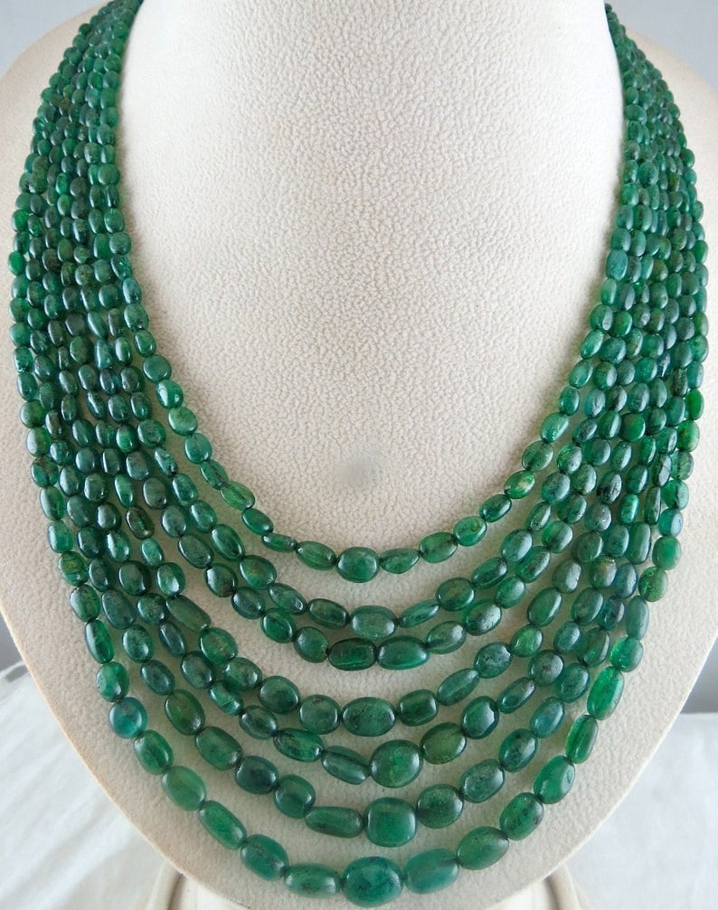 Natural Emerald Zambian Cabochon Oval Shape