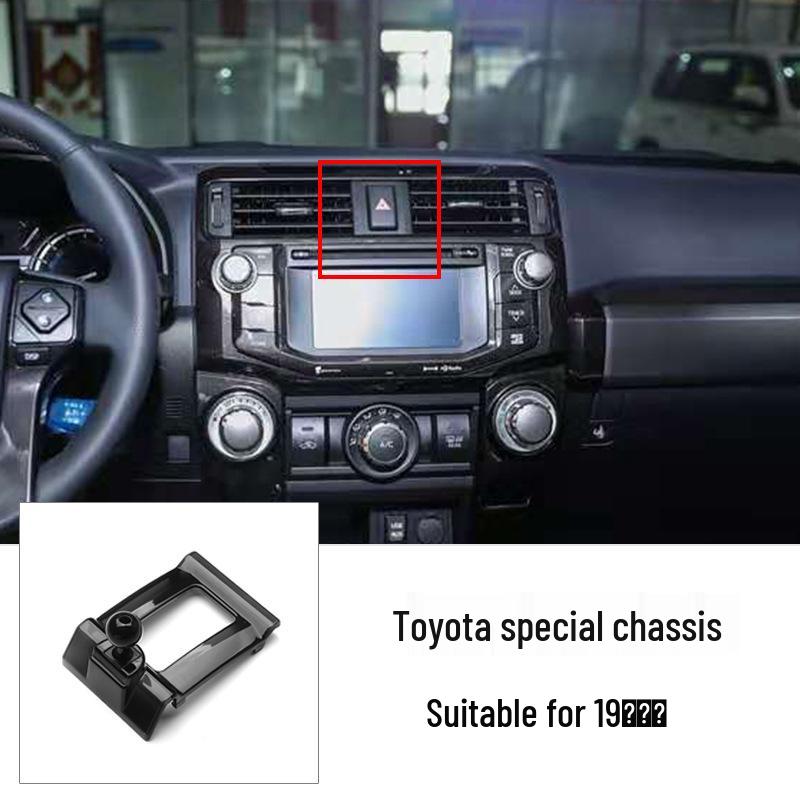 Car Phone Holder for Toyota 6th Gen Camry, Corolla, Highlander - Clip Base Accessory
