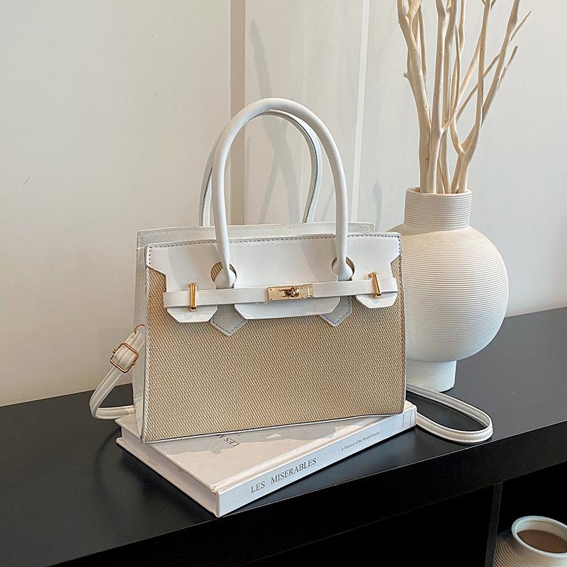 Women Fashion Simple Large Capacity Versatile Shoulder Crossbody Small Square Handbag