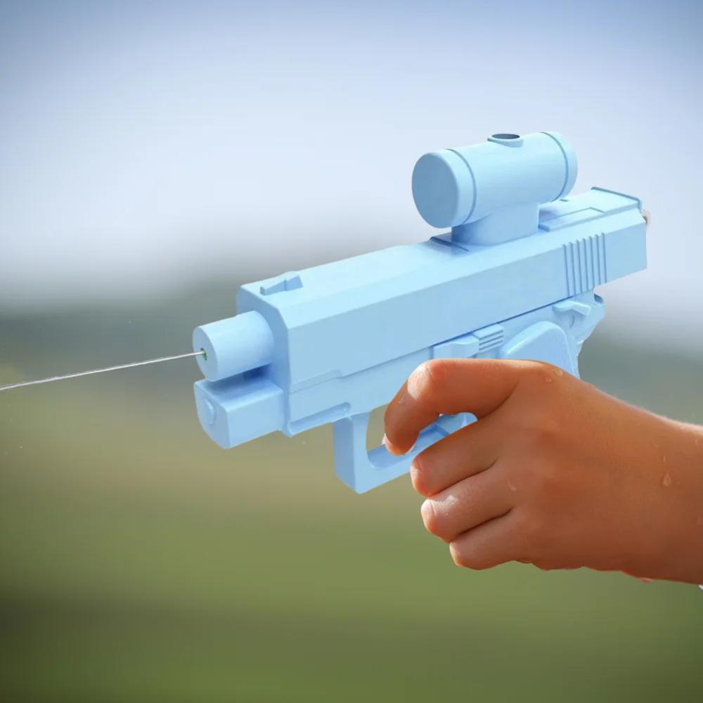 Summer Water Gun Toy Creative Double sided Trick, Mischievous, Mischievous, Reverse Spray Fun Pistola de agua de broma