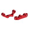 2Pcs RC Metal Upper Suspension Arm Mount for Tamiya TT02 110 RC Car Upgrade PartsRed